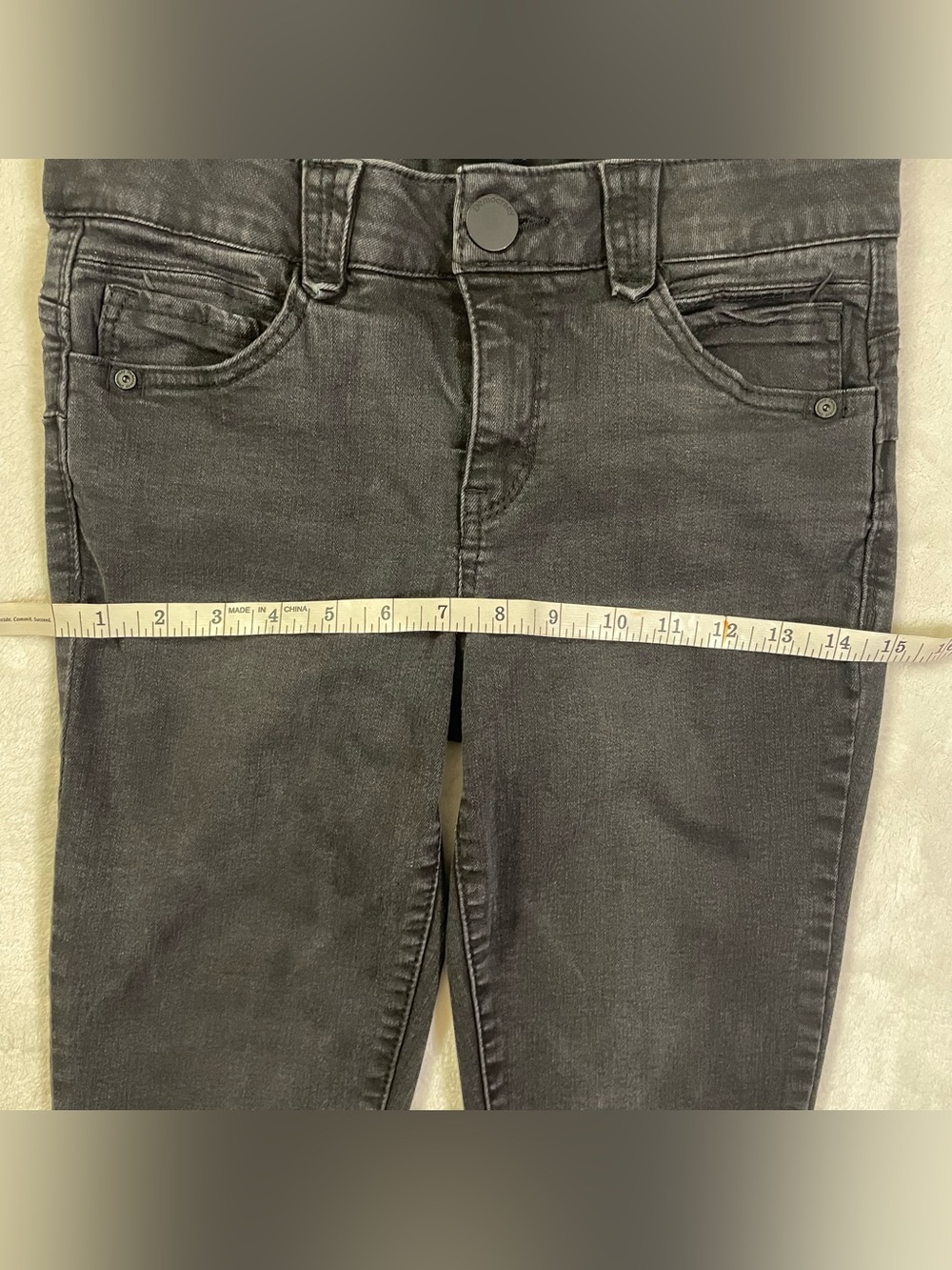 Democracy Jeans Black Straight Leg Jeans size 6P - Picture 9 of 15